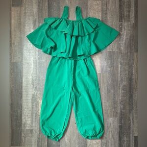 Green Pants Set 5T Shein